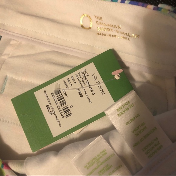 NWT STRETCH Callahan Shorts - Picture 2 of 2